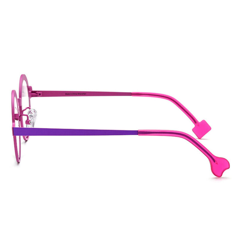 Charle Round Green Glasses