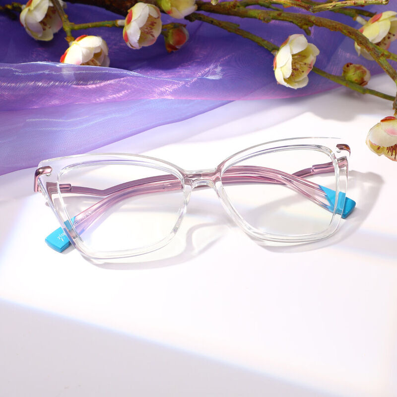 Dupont Cat Eye Clear Glasses