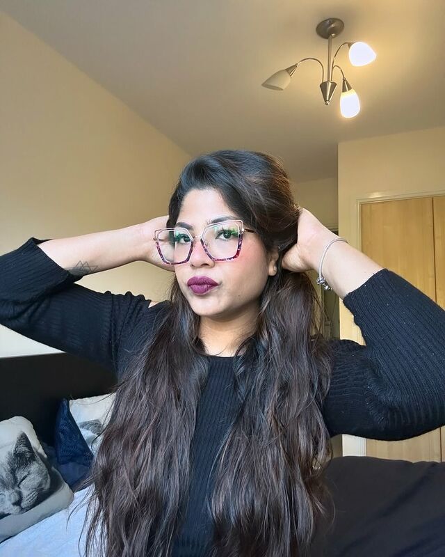 Lunettes de Vue Carter Cat Eye Rouge