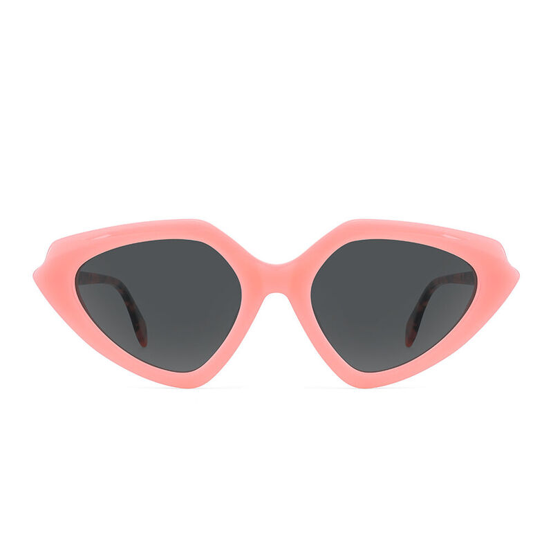 Adelia Cat Eye Pink Sunglasses