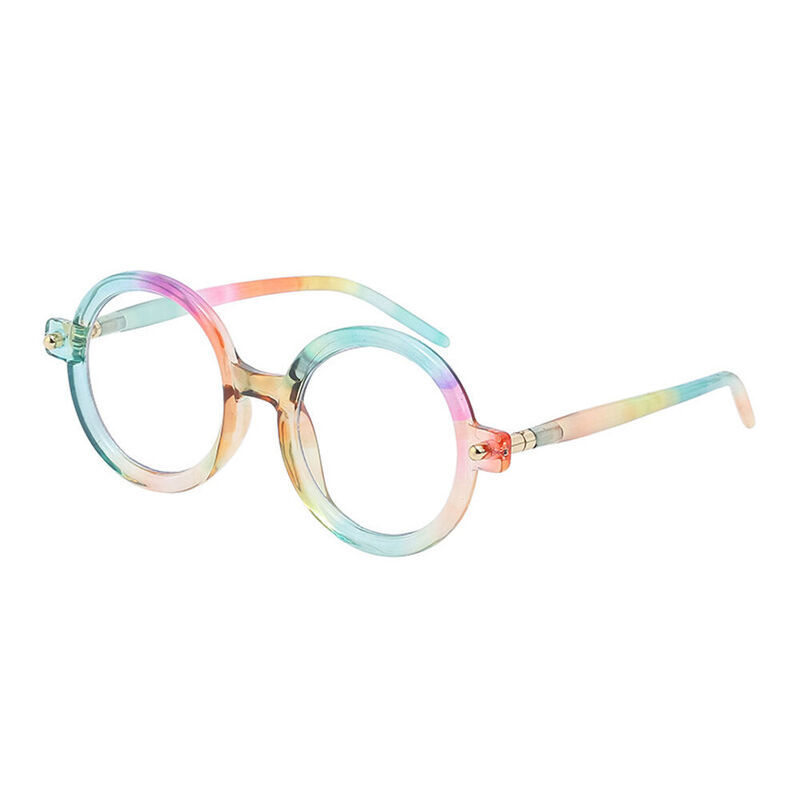 Ice Cream Round Multicolor Glasses