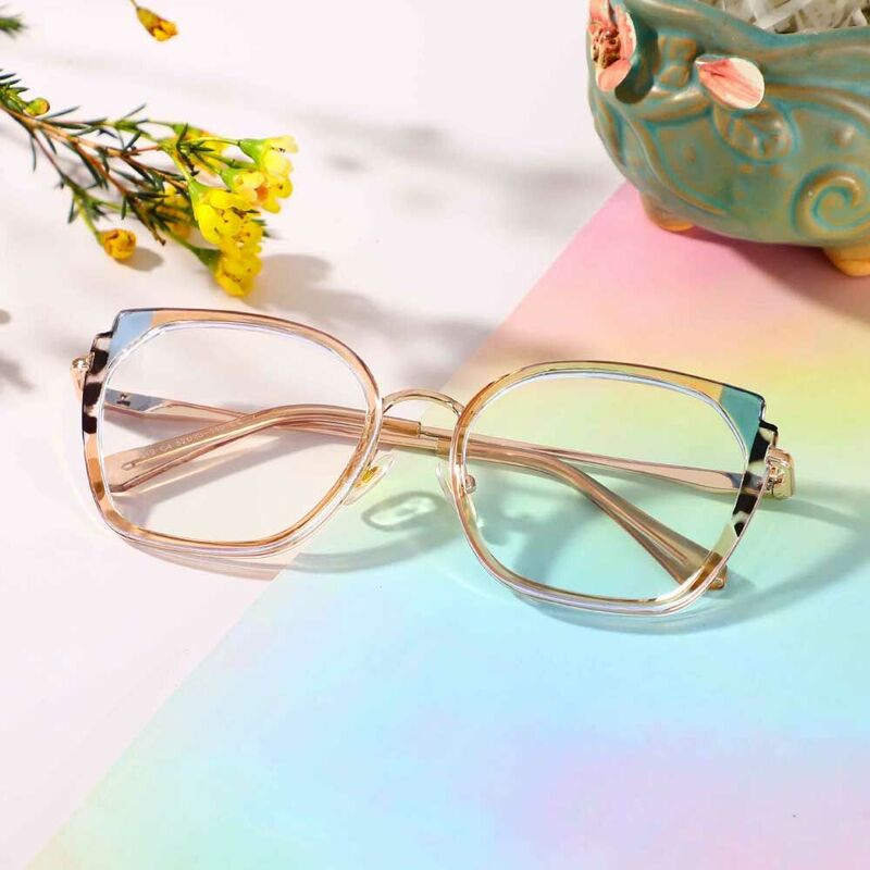 Occhiali da Vista  Amelia Cat Eye Champagne