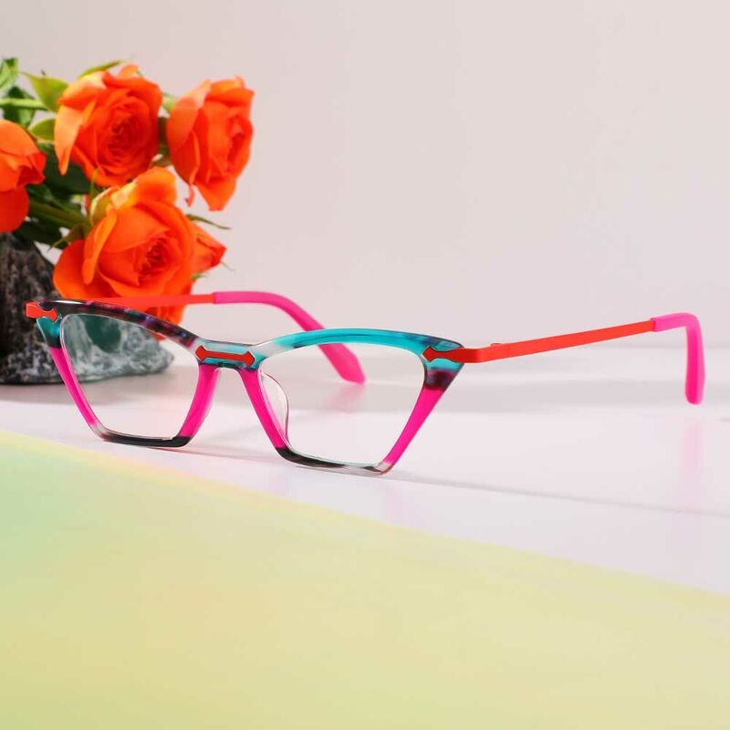 Joseph Cat Eye Pink Glasses