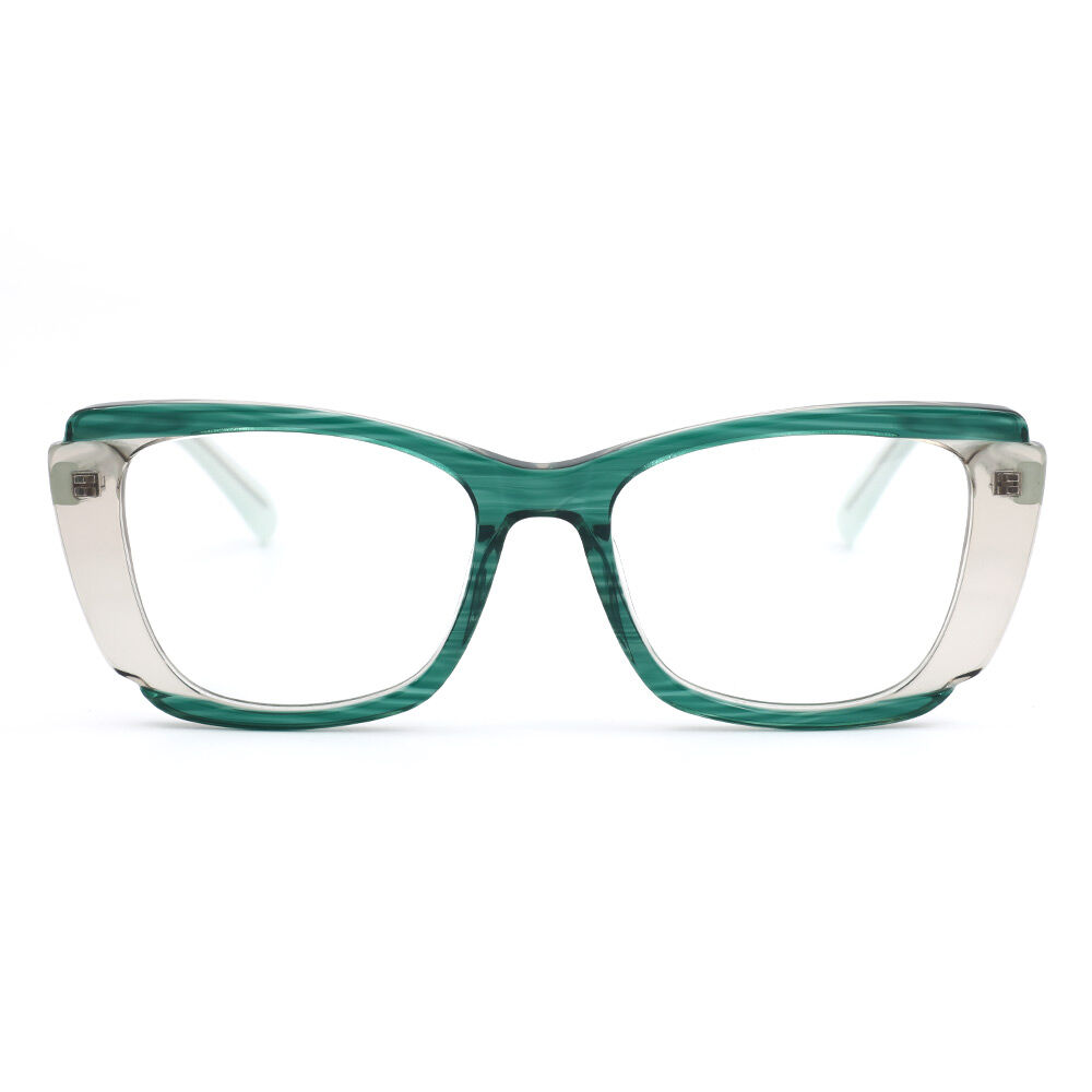 Lunettes de Vue Aldrida Cat Eye Vert