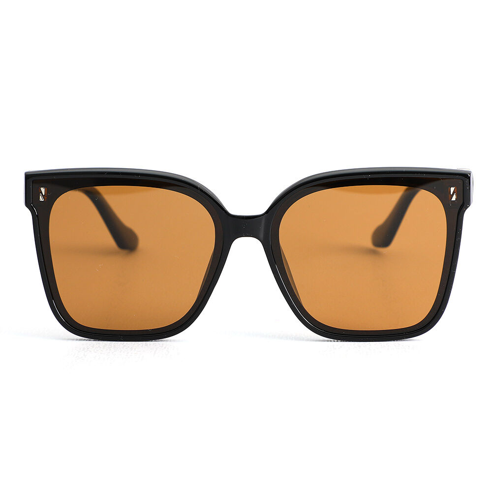 Lunettes de Soleil Bowen Carré Noir