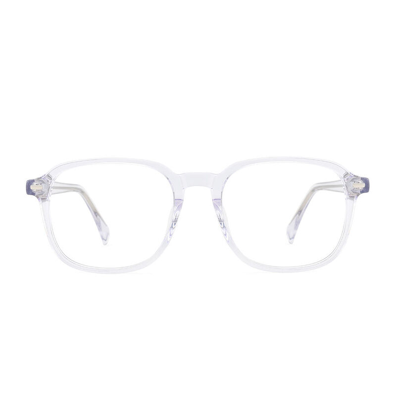 Scientist Square Transparent Glasses