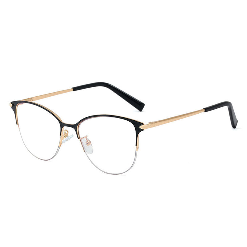 Betty Cat Eye Black Glasses