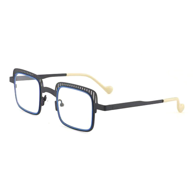 Hope Square Black Glasses