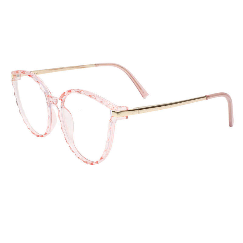 Sabr Round Pink Glasses