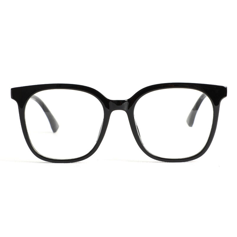 Gilbert Square Black Glasses