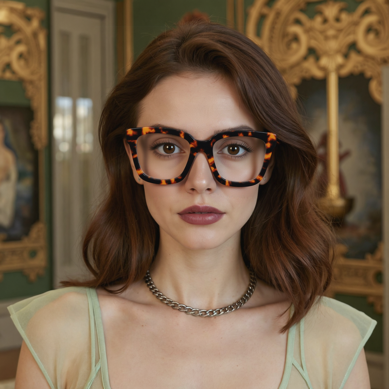 Lunettes de Vue Clark Carré Écaille