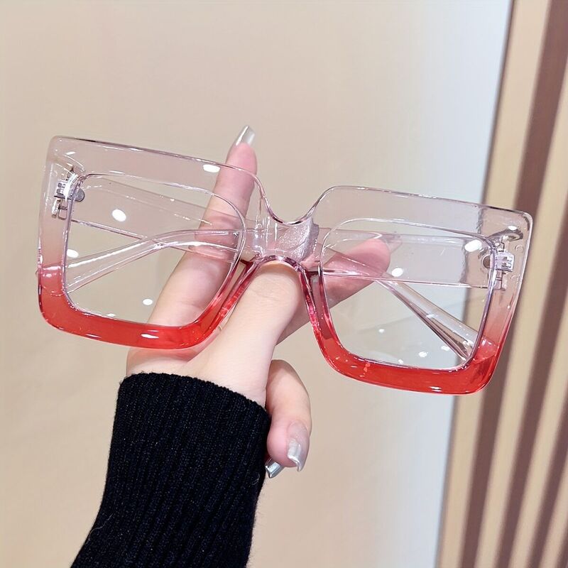 Quie Square Purple Glasses