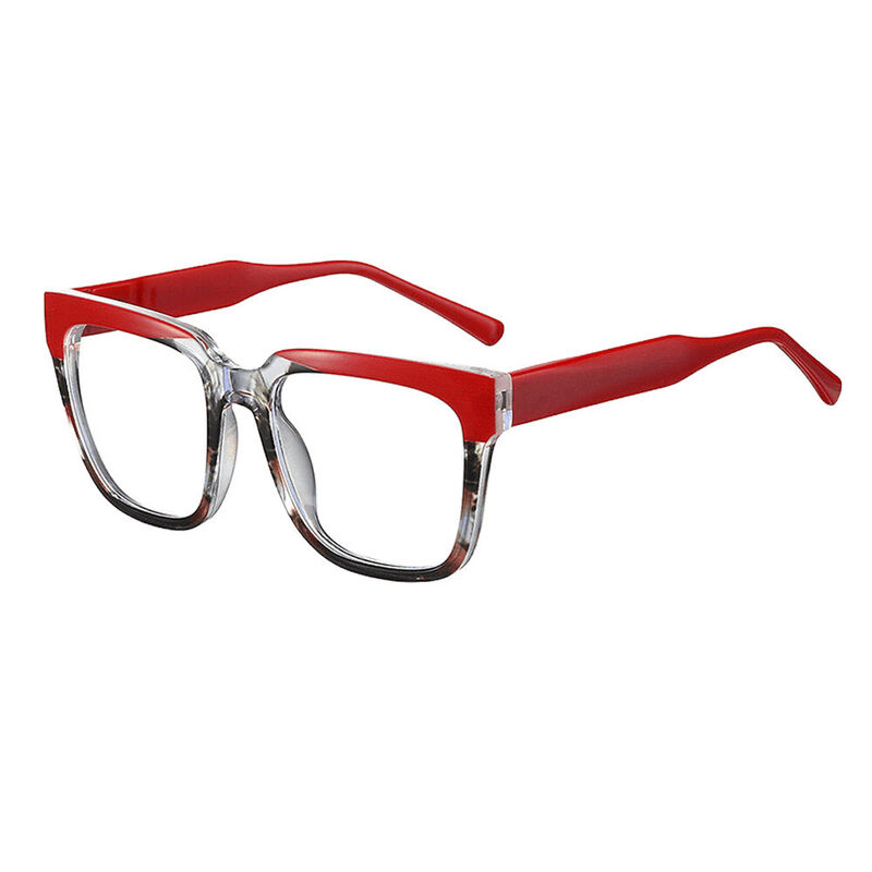 Romeo Square Red Glasses