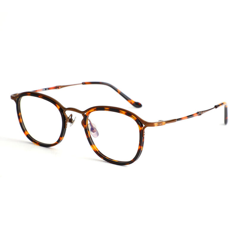Dempsey Quadratische Schildkröte Brille
