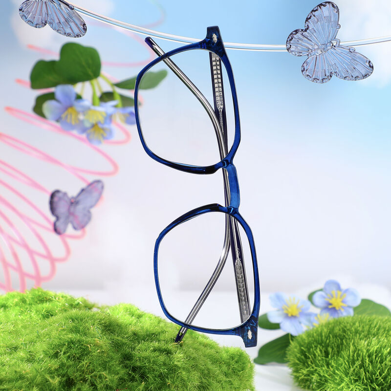 Occhiali da Vista Samantha Quadrato Blu