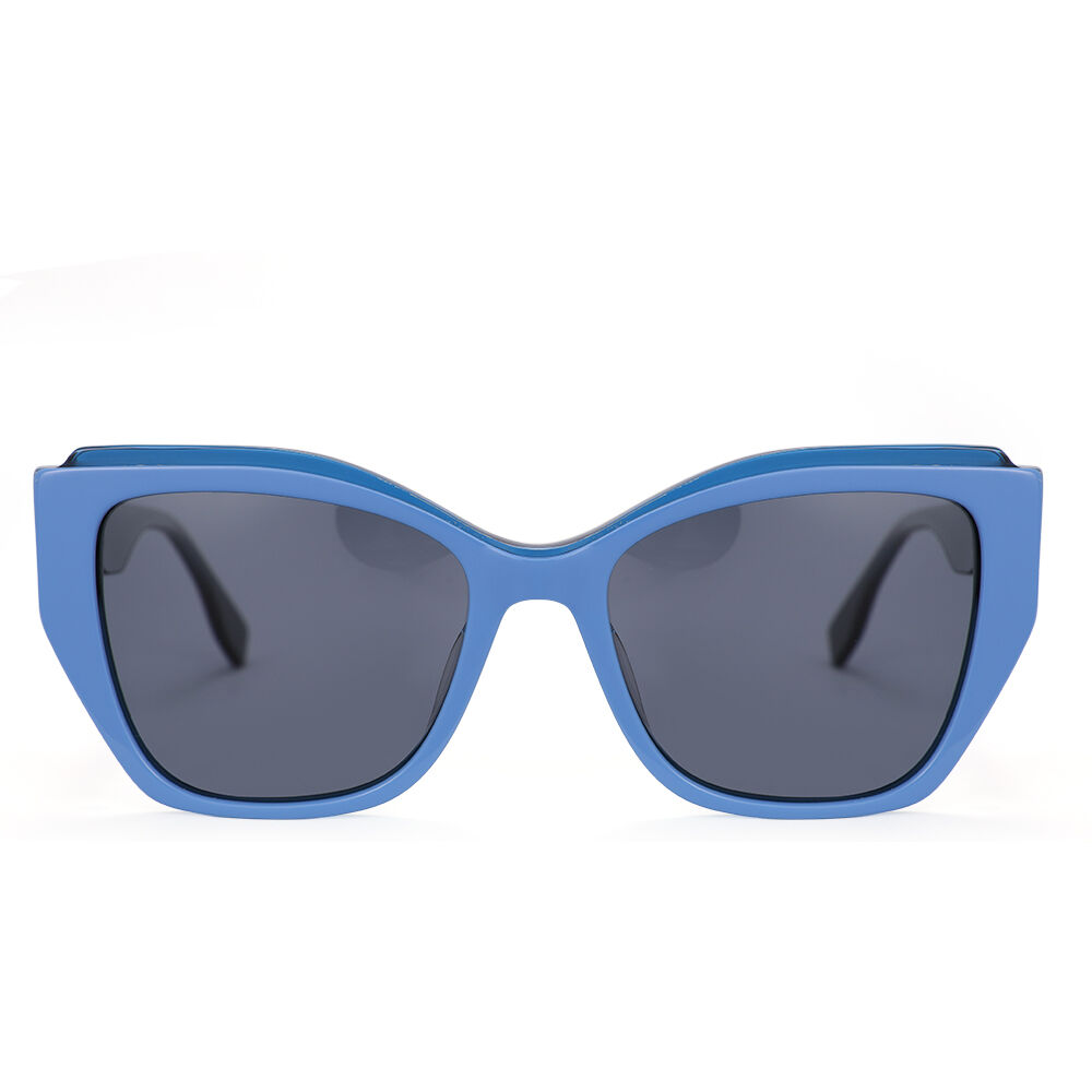 Phoenix Cat Eye Blue Sunglasses