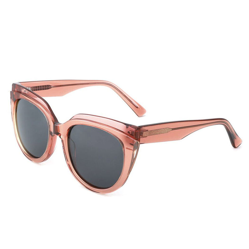 Lunettes de Soleil Cinematic Cat Eye Rouge