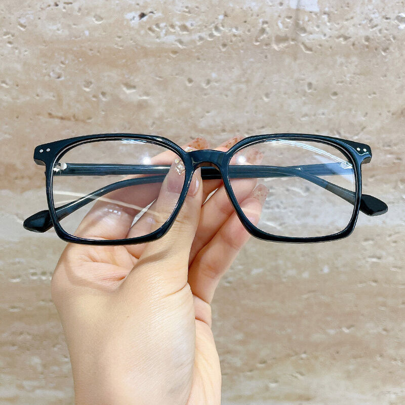 Clyoip Square Black Glasses