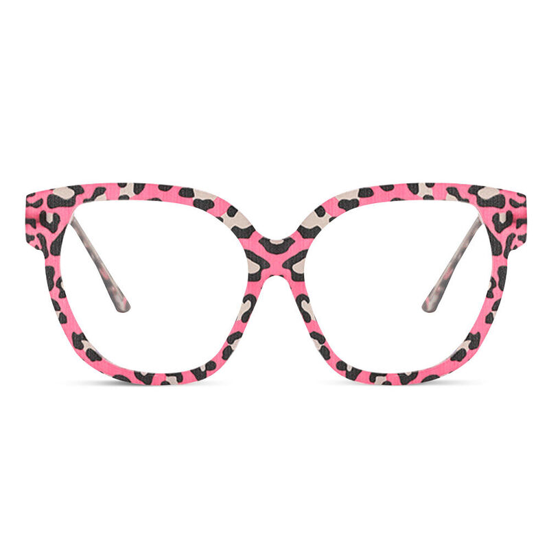 Beck Cat Eye Pink Glasses