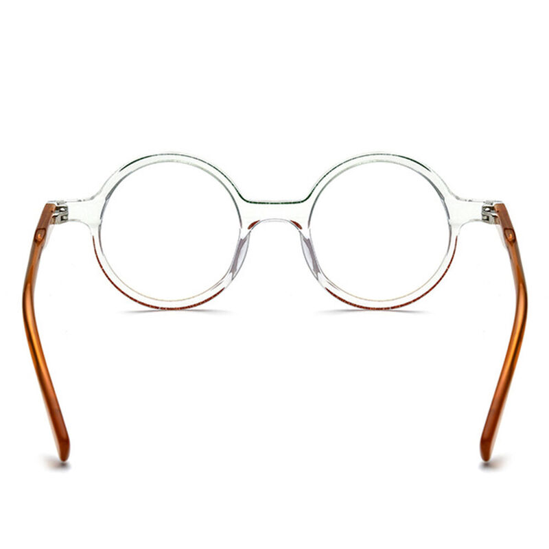 Colley Round Brown Glasses