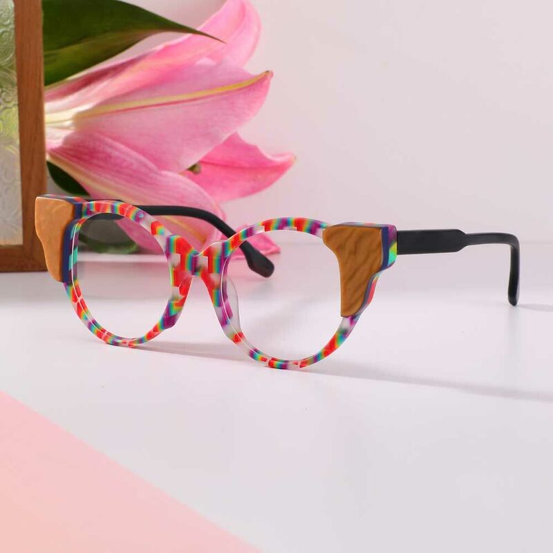 Browne Cat Eye Multicolor Glasses
