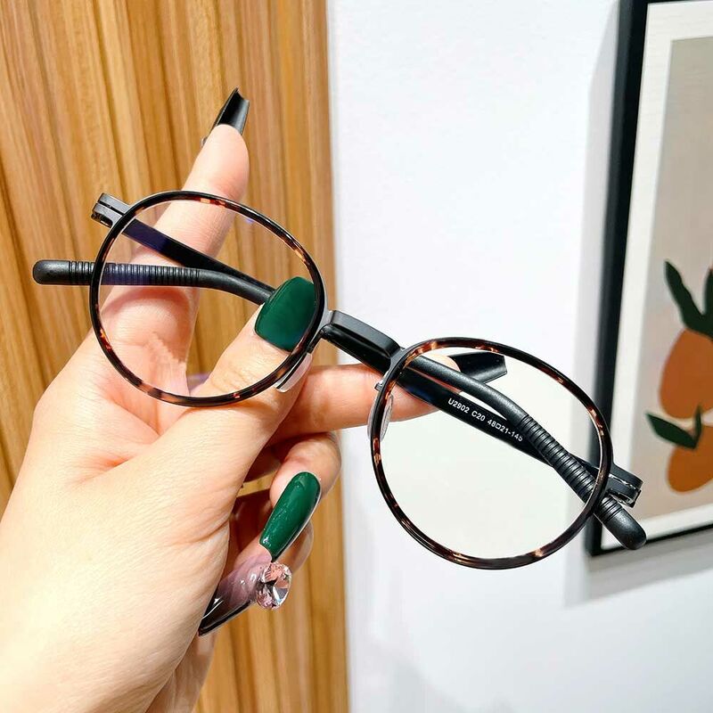 Emmie Round Tortoise Glasses