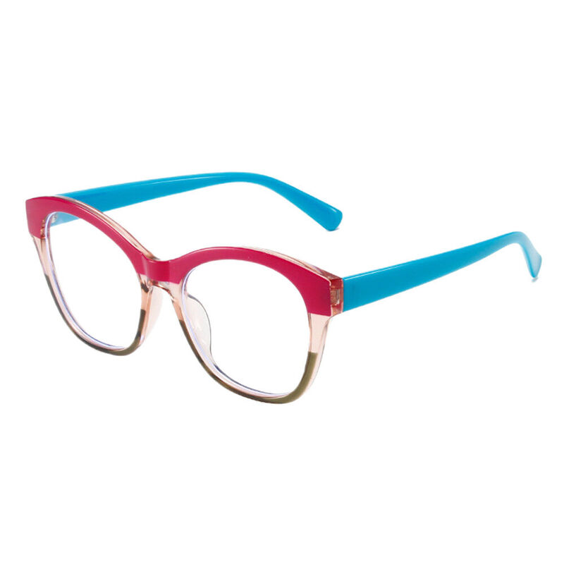 Lenee Cat Eye Pink Glasses