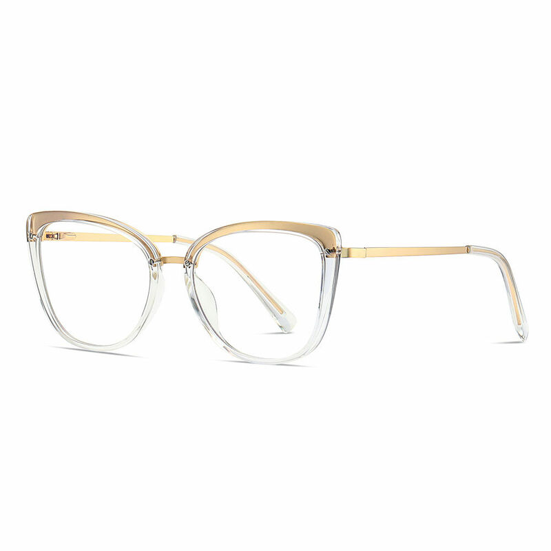 Church Cat Eye Clear Glasses