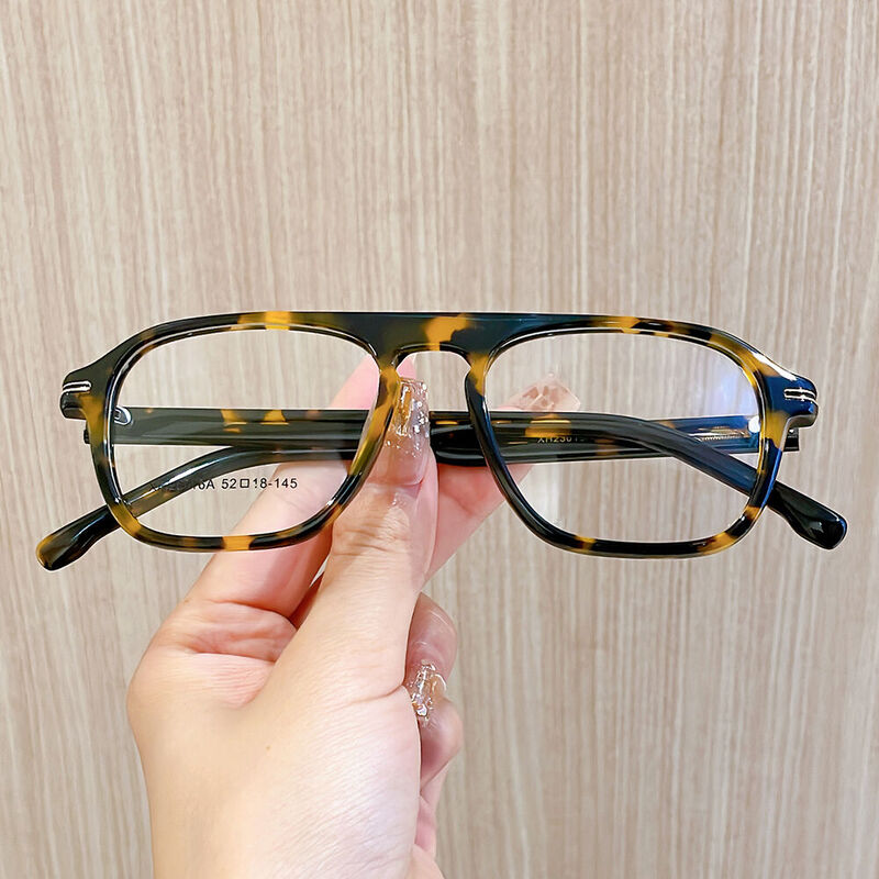 Swinbure Square Tortoise Glasses