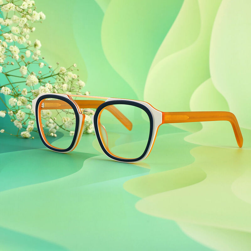 Remix Aviator Blue Glasses