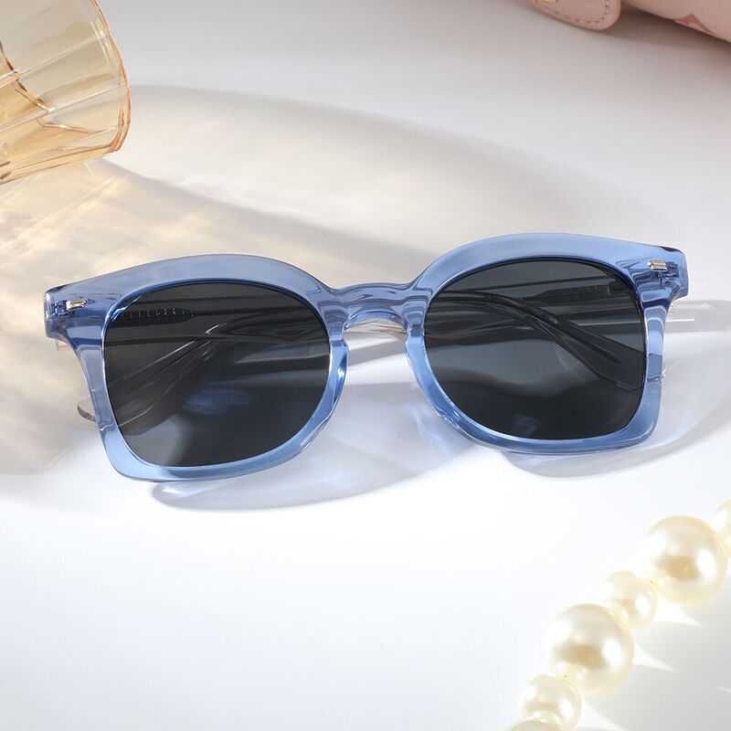 Nelly Butterfly Blue Sunglasses