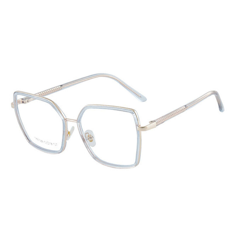 Hemingwe Geometric Blue Glasses