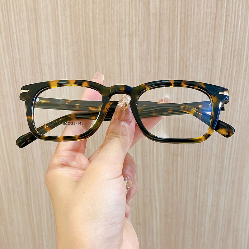Montgome Square Tortoise Glasses