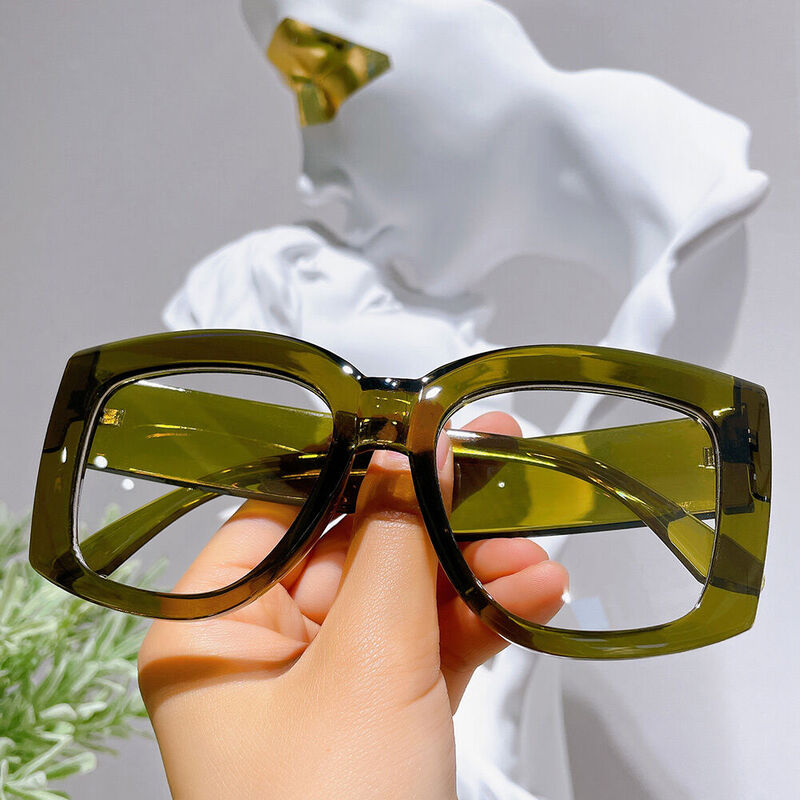 Lunettes de Vue Baro Ovale Vert