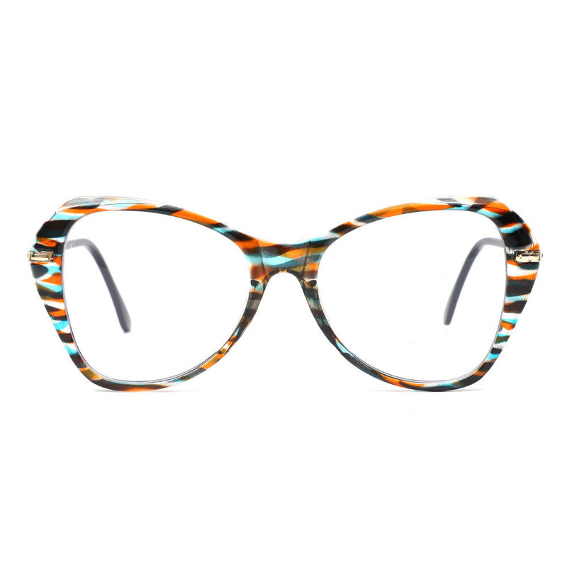 Zenob Cat Eye Multicolor Glasses - Aoolia.com