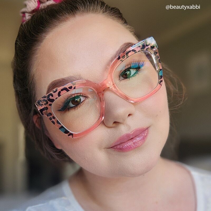 Lamb Cat Eye Pink Glasses