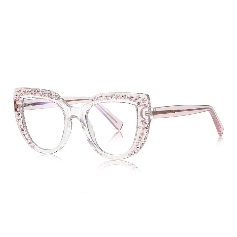 Croft Cat Eye Rosa Brille