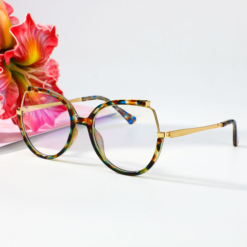 Giles Cat Eye Tortoise Glasses