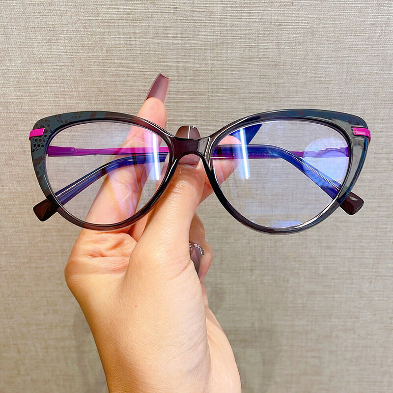 Craigie Cat Eye Graue Brille