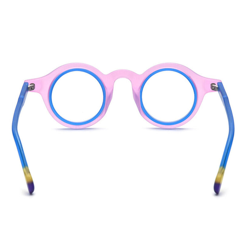 Katty Round Pink Glasses