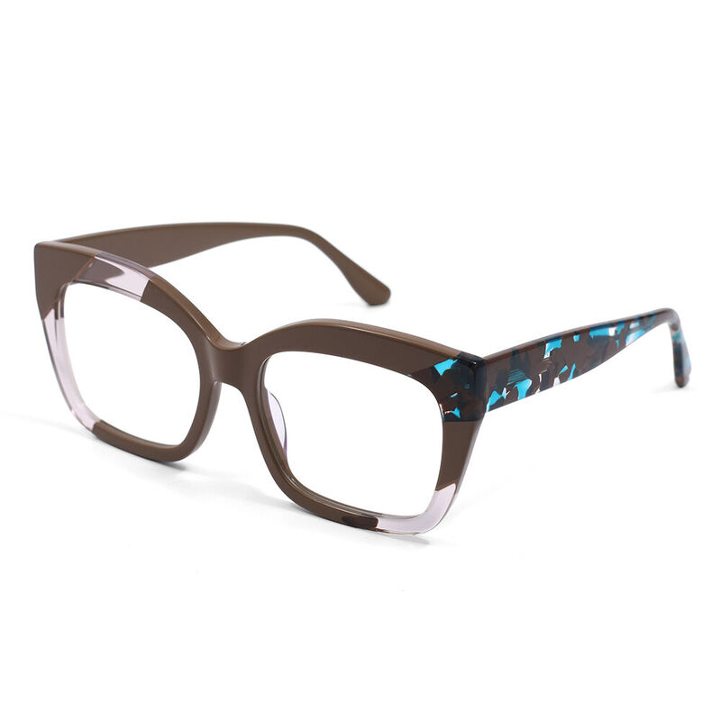 Reinke Cat Eye Brown Glasses