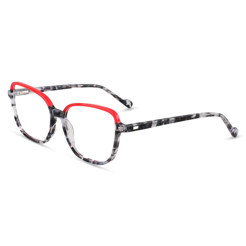 Gerry Cat Eye Red Glasses