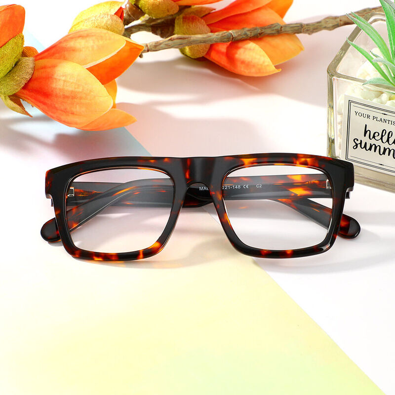 Theresa Aviator Tortoise Glasses