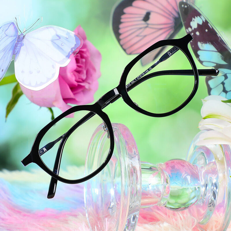 Gafas Graduadass Cuadradas Negras Prudence