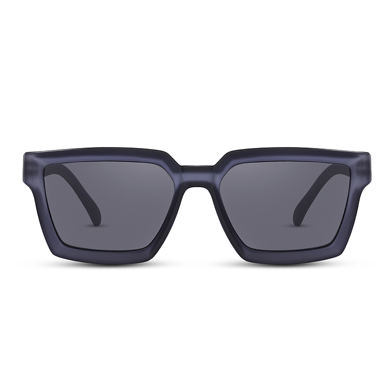 Slim Slim Rectangle Grey Sunglasses