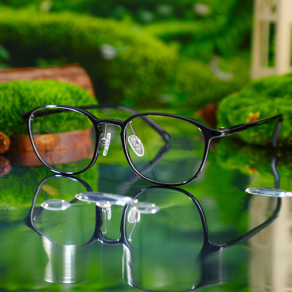 Truda Quadratische Schwarze Brille