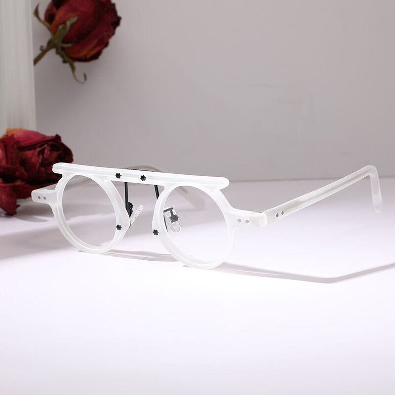 Butler Aviator Clear Glasses