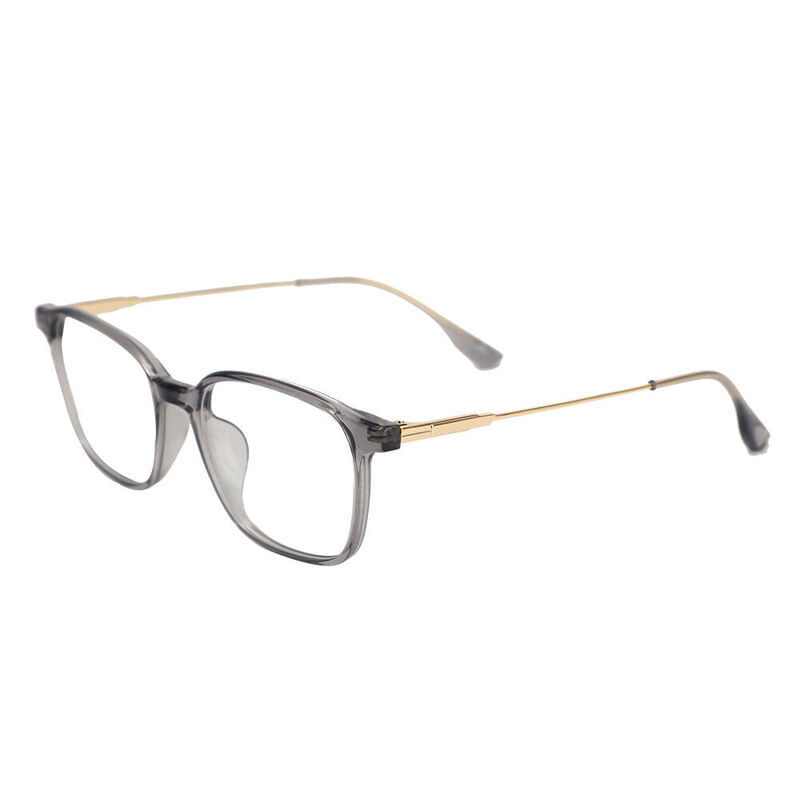 Dick Rectangle Gray Glasses