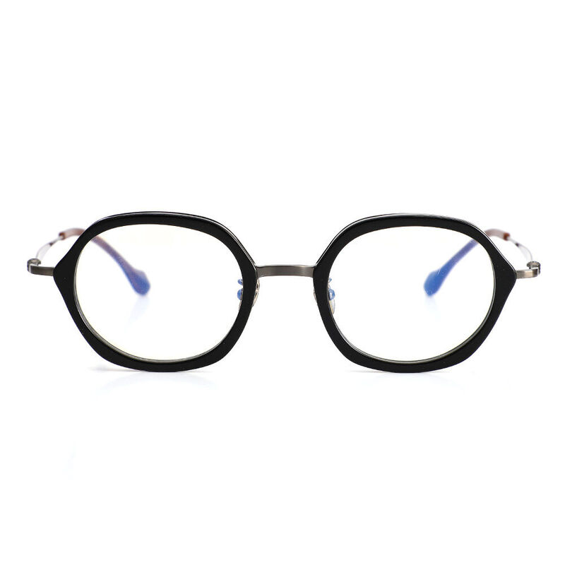 Melissa Geometric Black Glasses