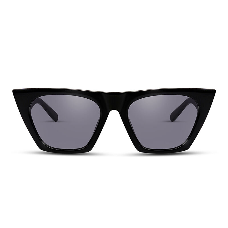 Eyeteeth Cat Eye Black/Grey Sunglasses